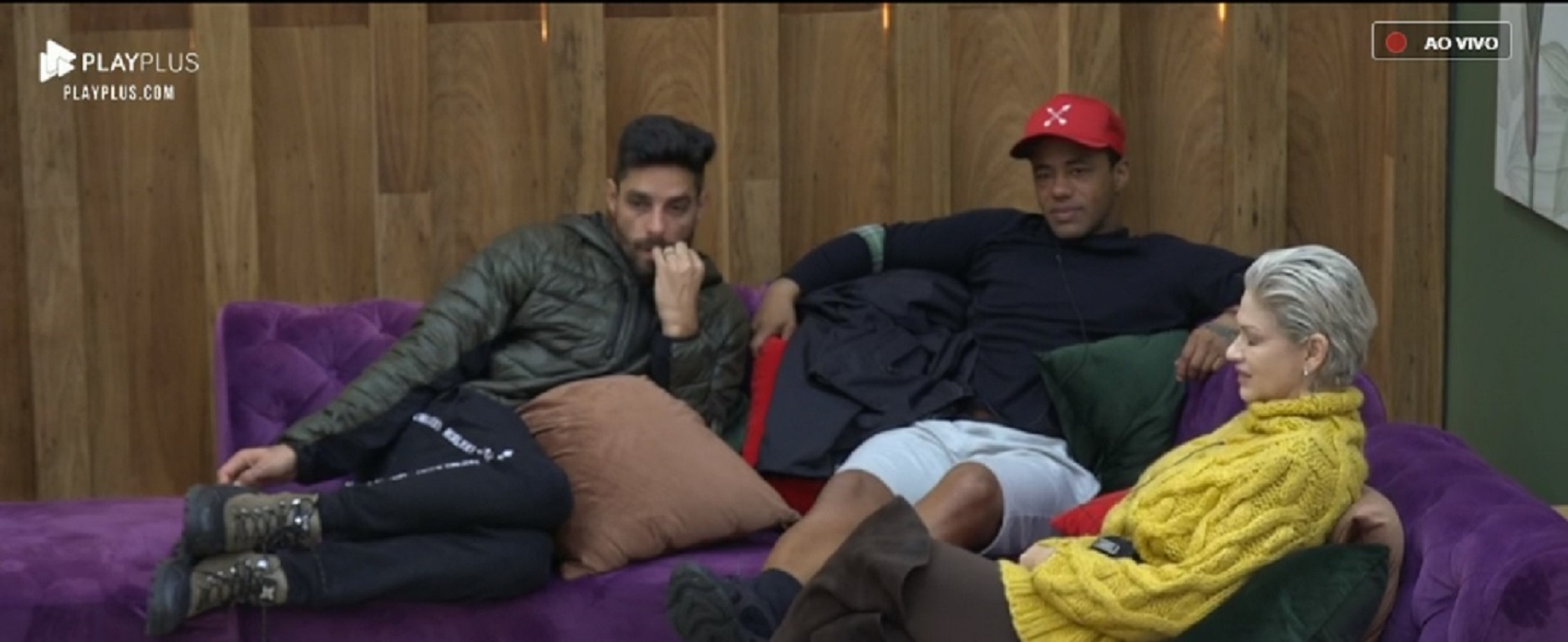 Diego, Phellipe e Andréa em A Fazenda 11