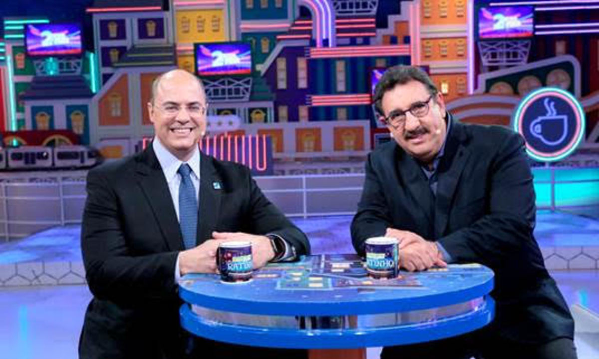 Governador do Rio Wilson Witzel no Programa do Ratinho