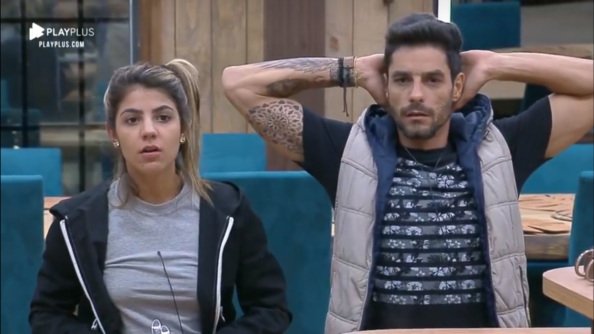 Hariany ALmeida e Diego Grossi