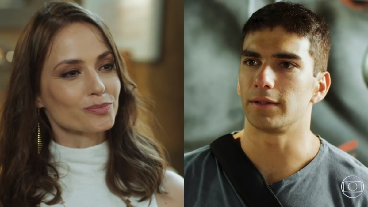 Lara (Rosanne Mulholland) e Daniel (Hugo Moura) de Malhação - Toda Forma de Amar