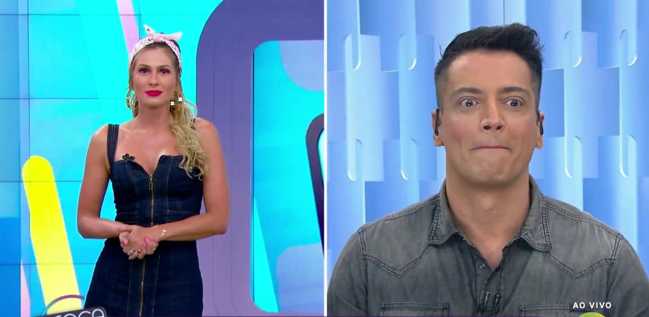 Livia Andrade e Leo Dias no Fofocalizando