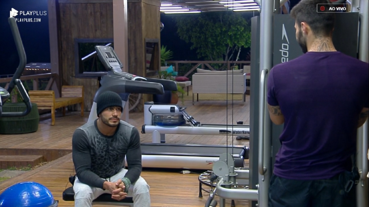 Lucas e Netto em A Fazenda 11
