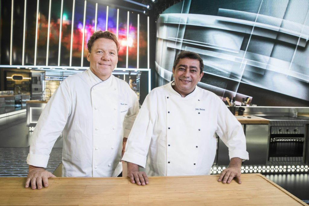 Claude Troisgros e Batista em Mestre do Sabor