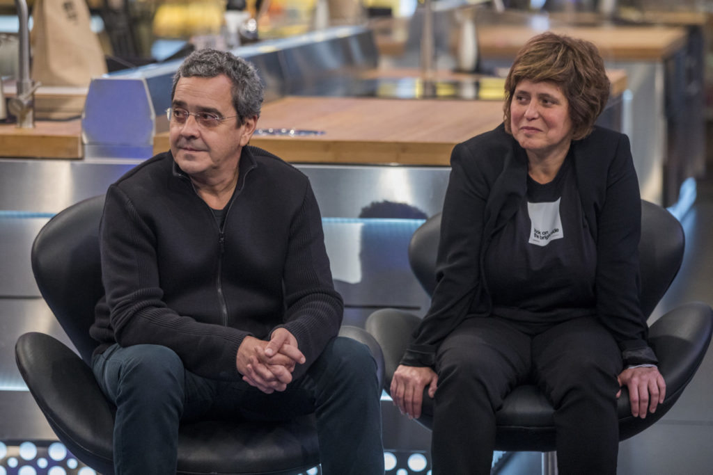 Diretor artístico LP Simonetti e Aida Silva, diretora-geral do Mestre do Sabor