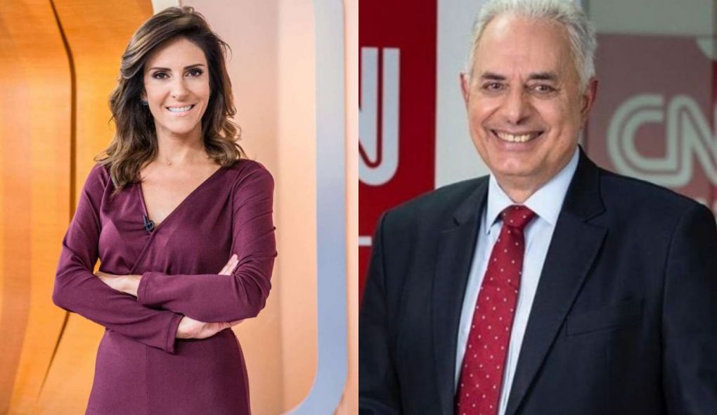 Monalisa Perrone e William Waack