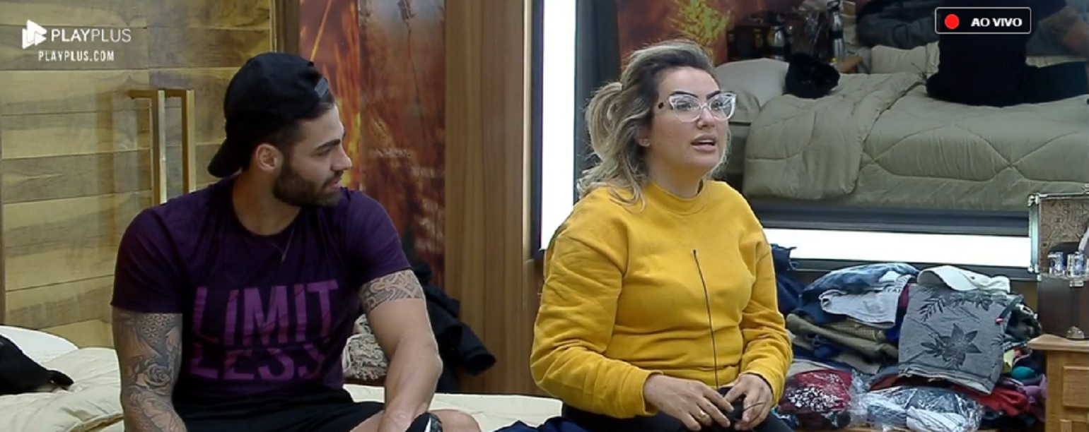 Netto e Thayse em A Fazenda 11