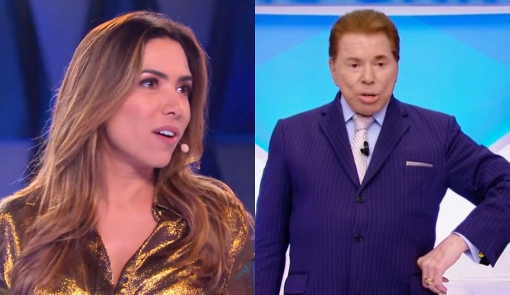 Patrícia Abravanel e Silvio Santos