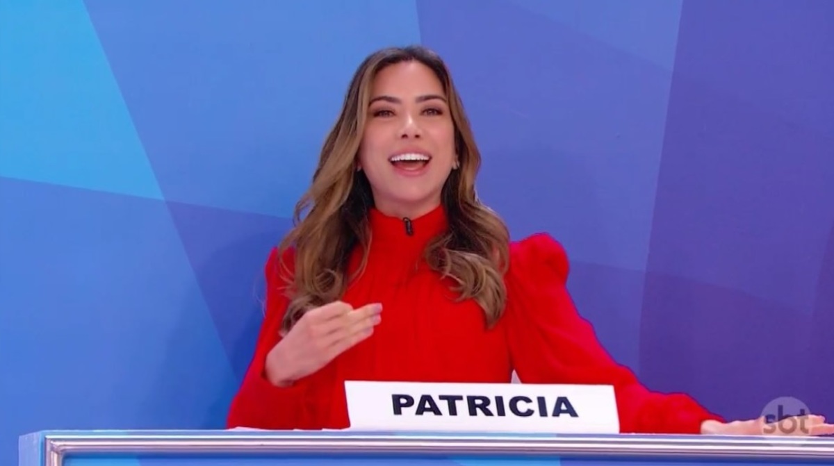 Patrícia Abravanel no Programa Silvio Santos