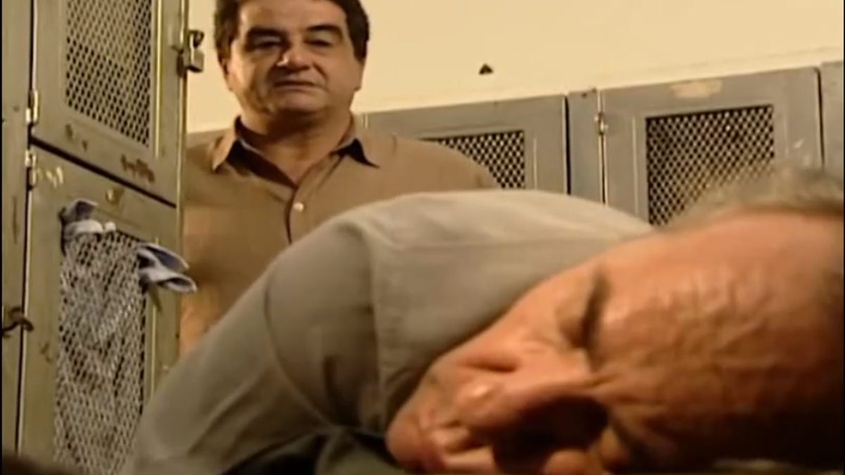 Pedro (Otávio Augusto) e Orestes (Paulo José) em Por Amor