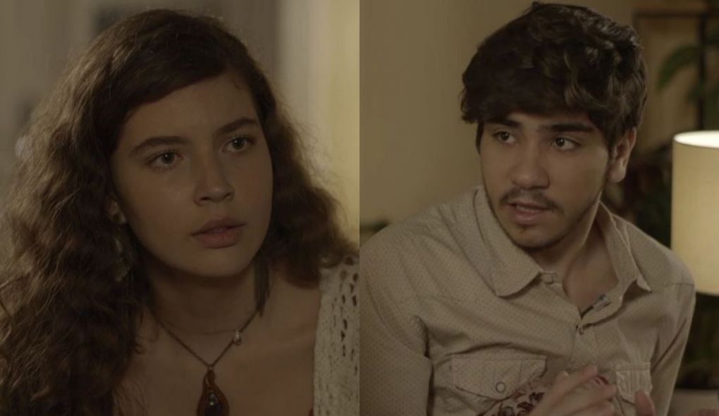Rita (Alanis Guillen) e aTadeu (João Fernandes) de Malhação - Toda Forma de Amar