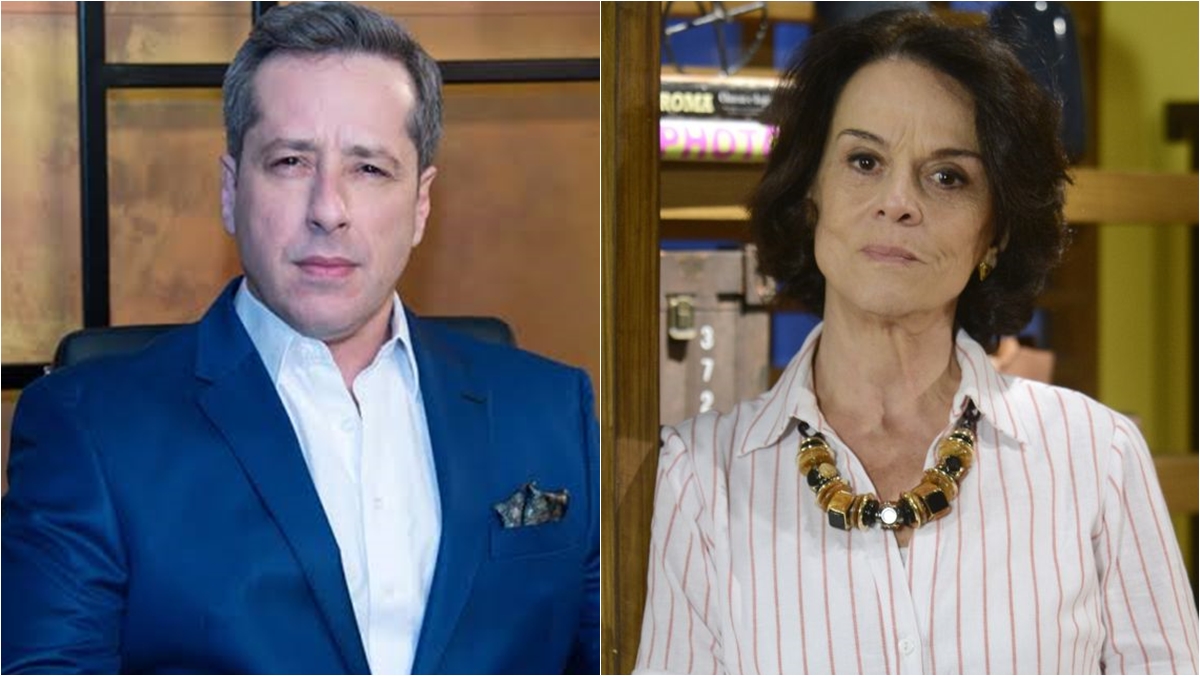Roger descobre que Glória é investidora na 0110 (Divulgação: SBT)