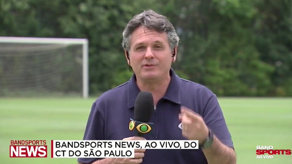 William Lopes: ex-contratado da Band é o novo narrador do DAZN (Reprodução/Band)