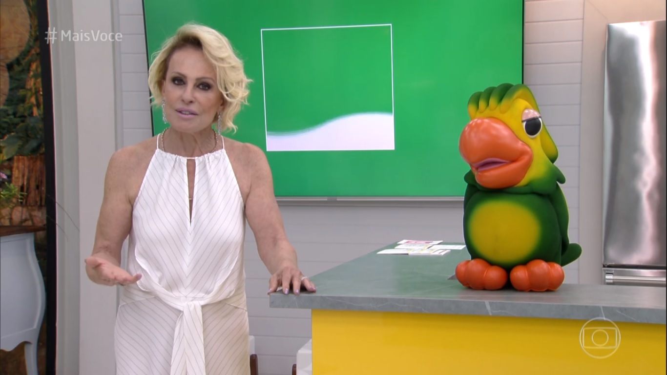 Ana Maria Braga e Louro José no Mais Você