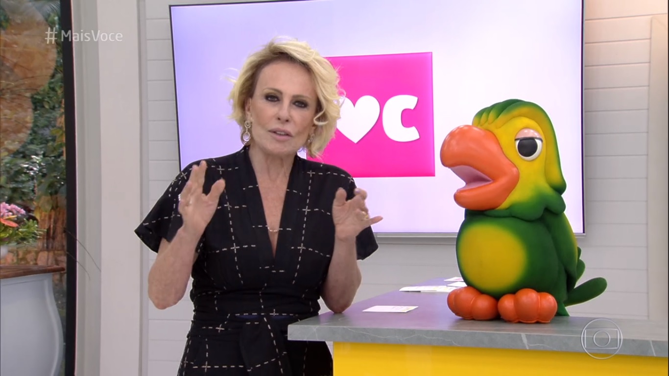 Ana Maria Braga e Louro José no Mais Você