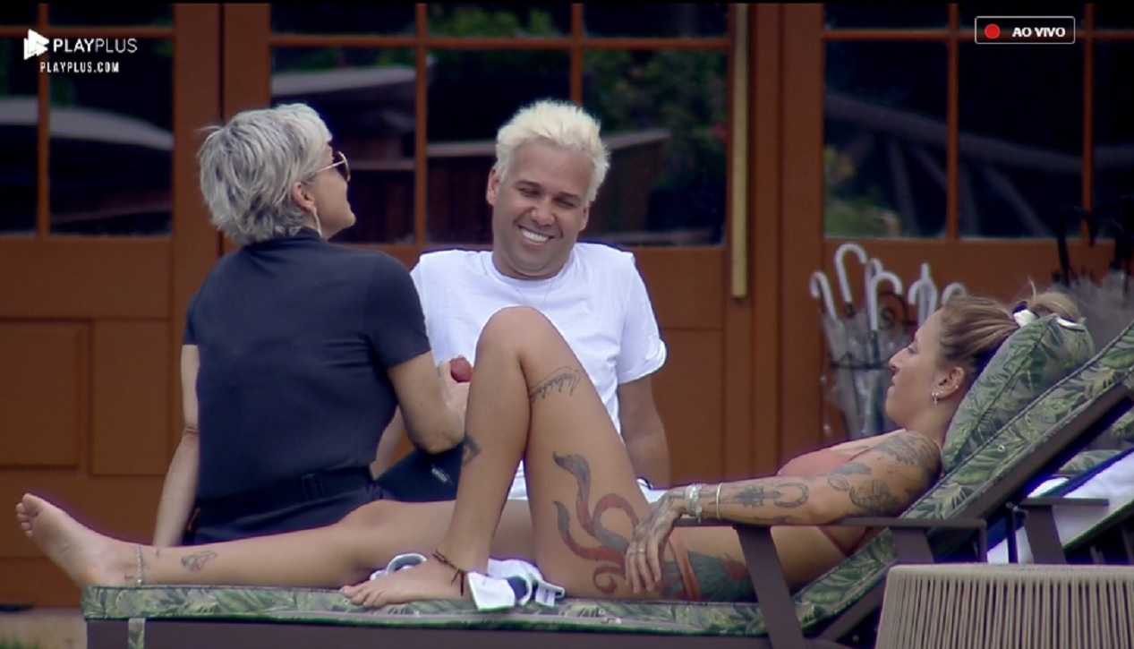 Andréa, Viny e Bifão em A Fazenda 11