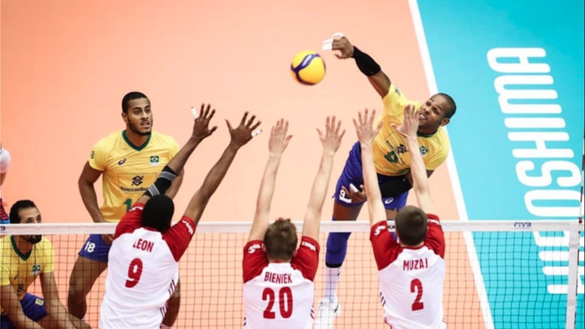 Brasil x Polônia no Vôlei: 