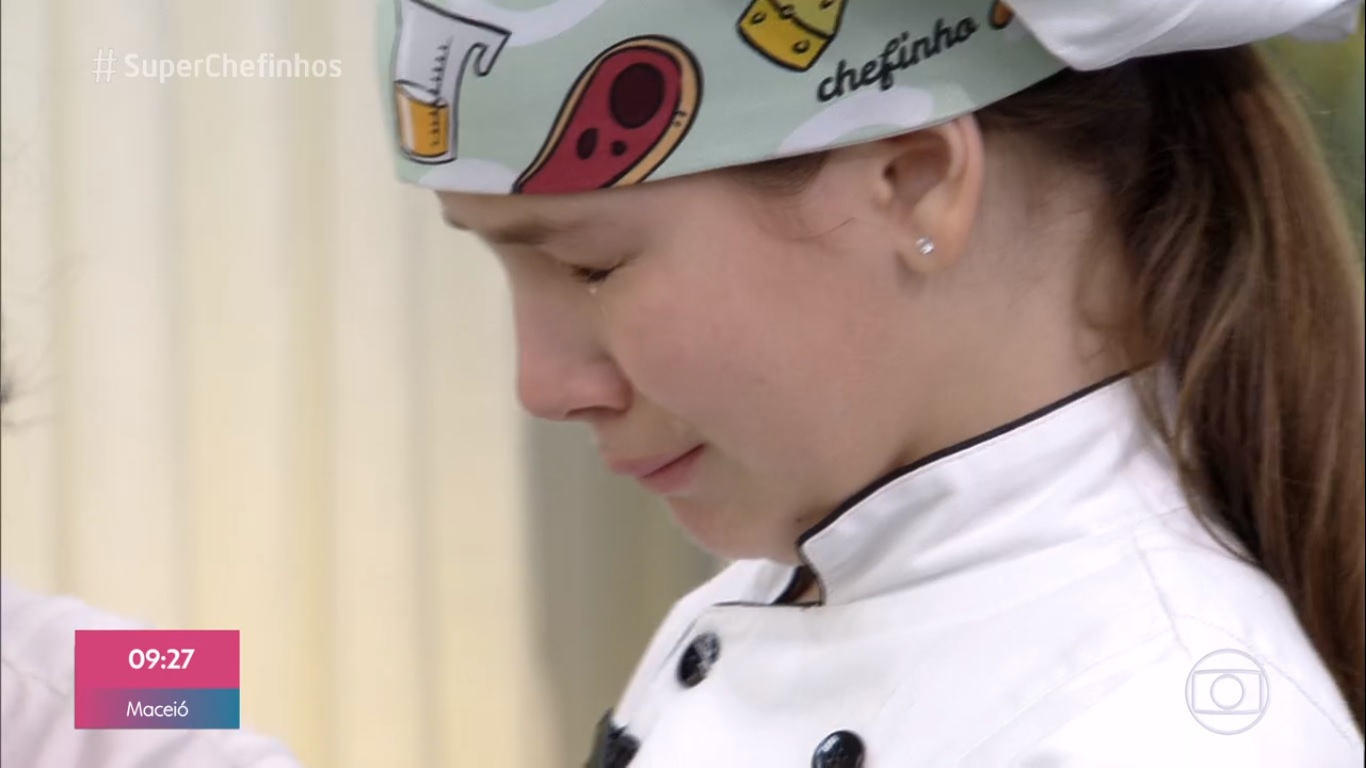 Clara Galinari no Super Chefinhos, do Mais Você