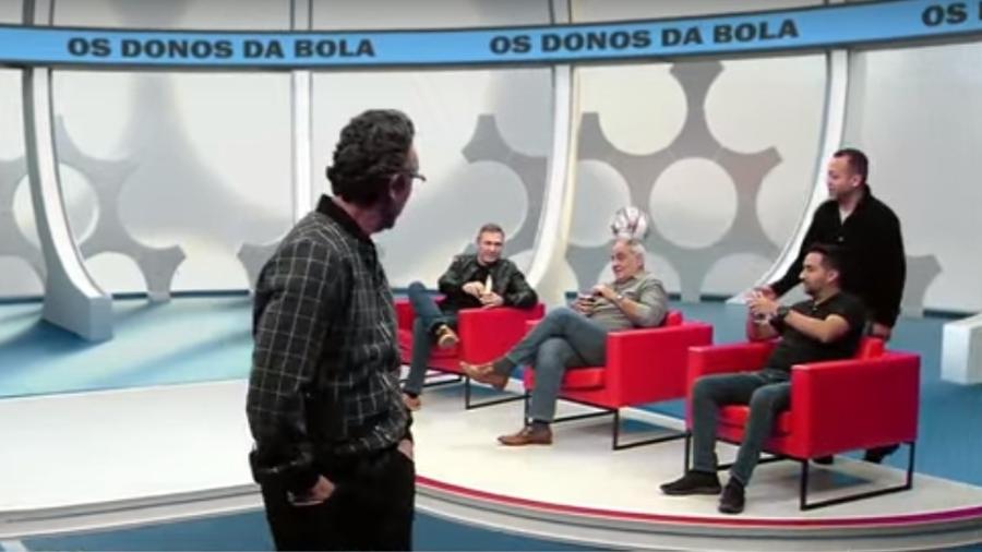 Convidado de Os Donos da Bola levou bolada de Neto