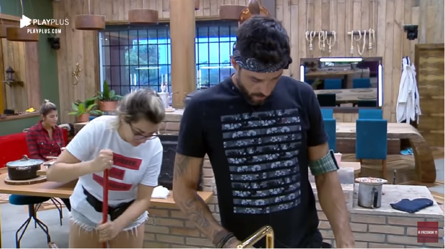 Thayse e Diego em A Fazenda 11