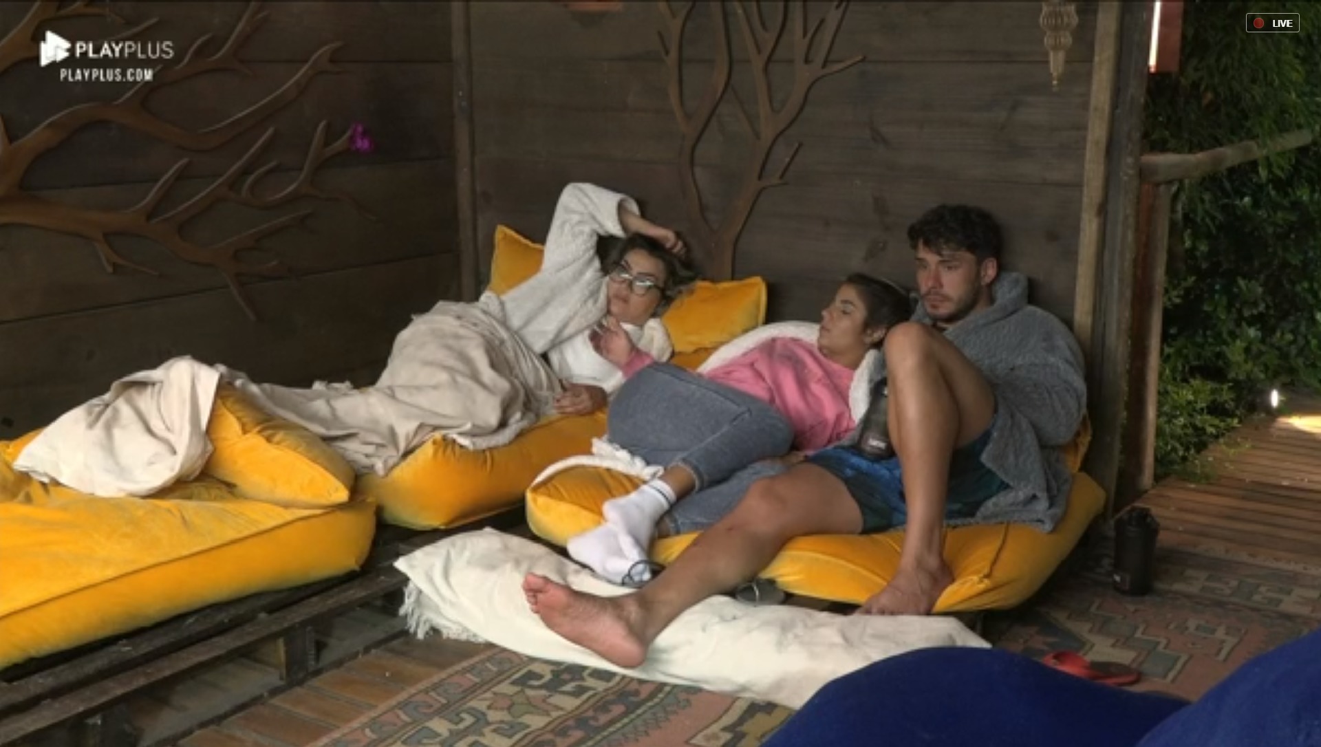Thayse, Hari e Lucas em A Fazenda 11