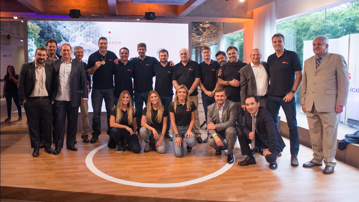 Equipe do BandSports em apresentação da cobertura dos Jogos Olímpicos de 2020 (Carlos Reinis/BandSports)