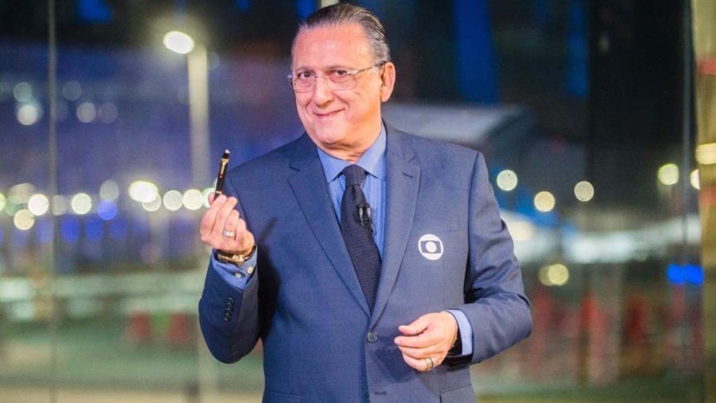 Galvão Bueno, principal nome do Esporte da Globo: estará no Japão para a transmissão dos Jogos Olímpicos de Tóquio (Divulgação)