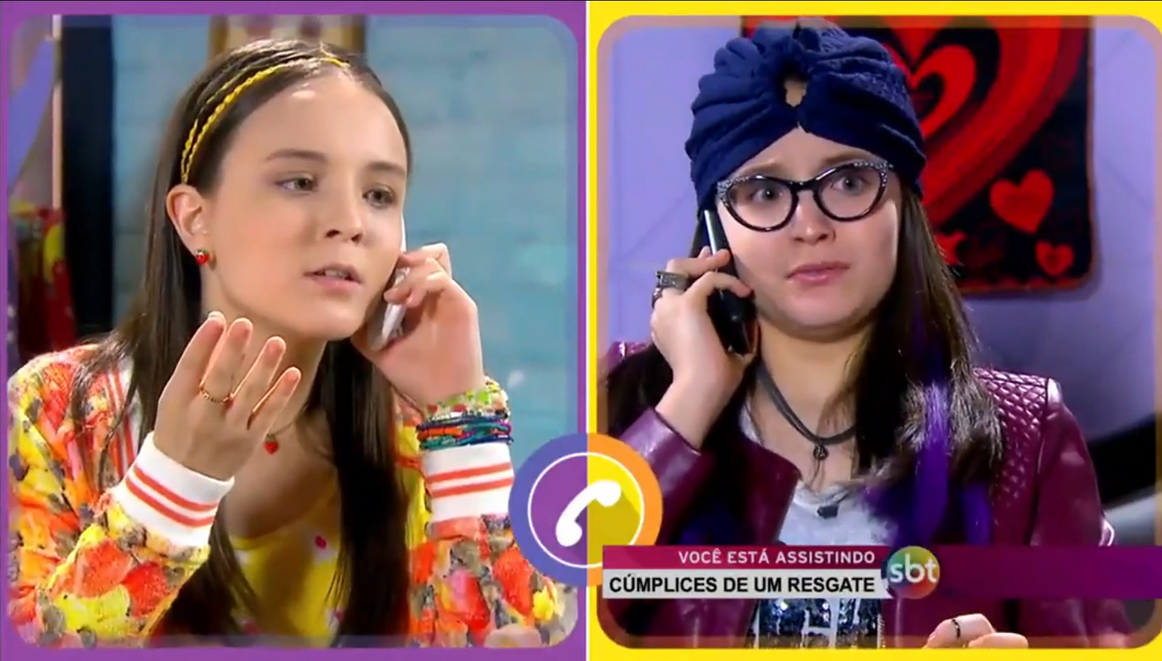 Larissa Manoela em Cúmplices de um Resgate.