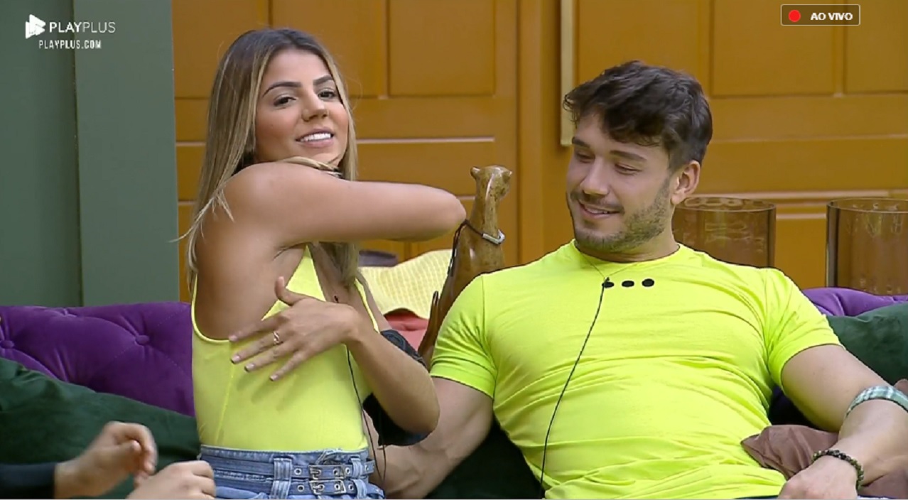 Hariany e Lucas em A Fazenda 11