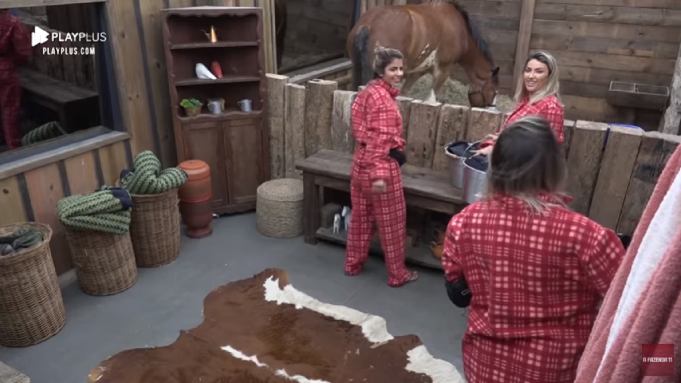 Hariany, Thayse e Tati em A Fazenda 11