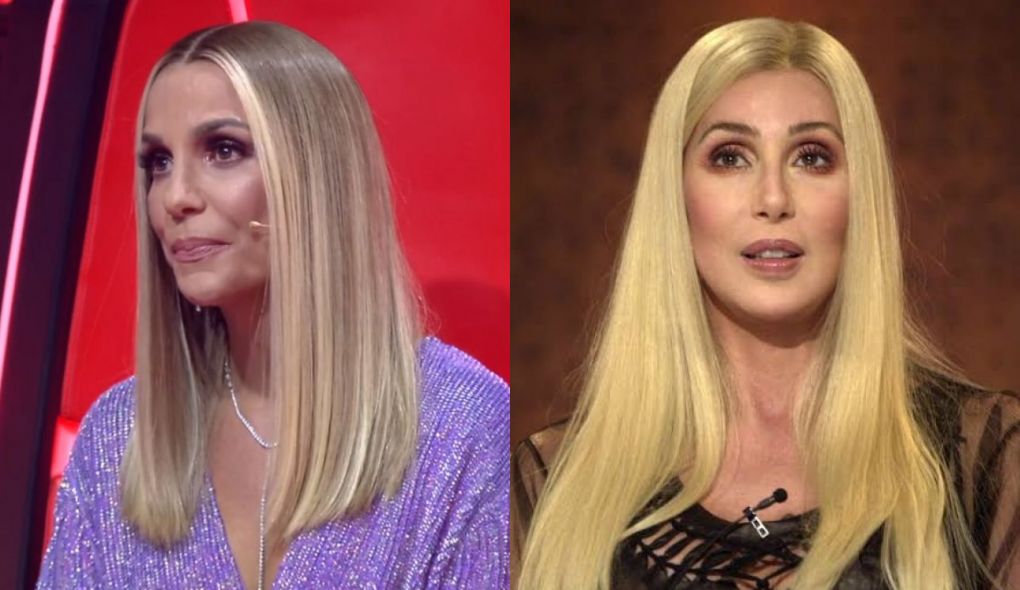 Ivete Sangalo foi comparada à Cher ao surgir loira no The Voice Brasil
