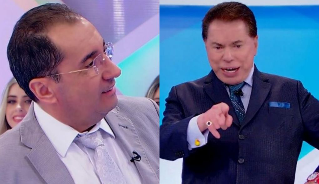 Jorge Kajuru e Silvio Santos