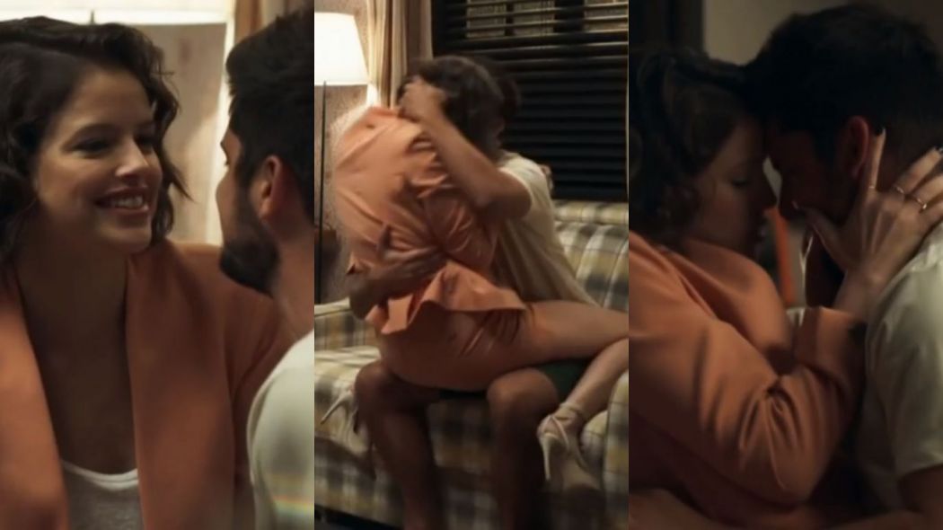 Josiane (Agatha Moreira) e William (Bruno Gissoni) de A Dona do Pedaço