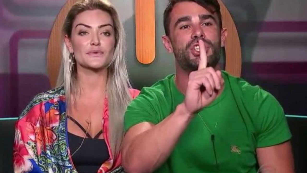 Laura Keller e Jorge Sousa no Power Couple Brasil