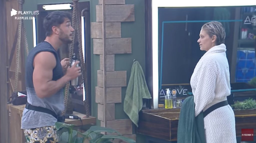 Lucas e Andréa em A Fazenda 11