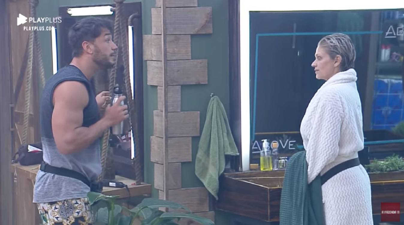 Lucas e Andréa em A Fazenda 11