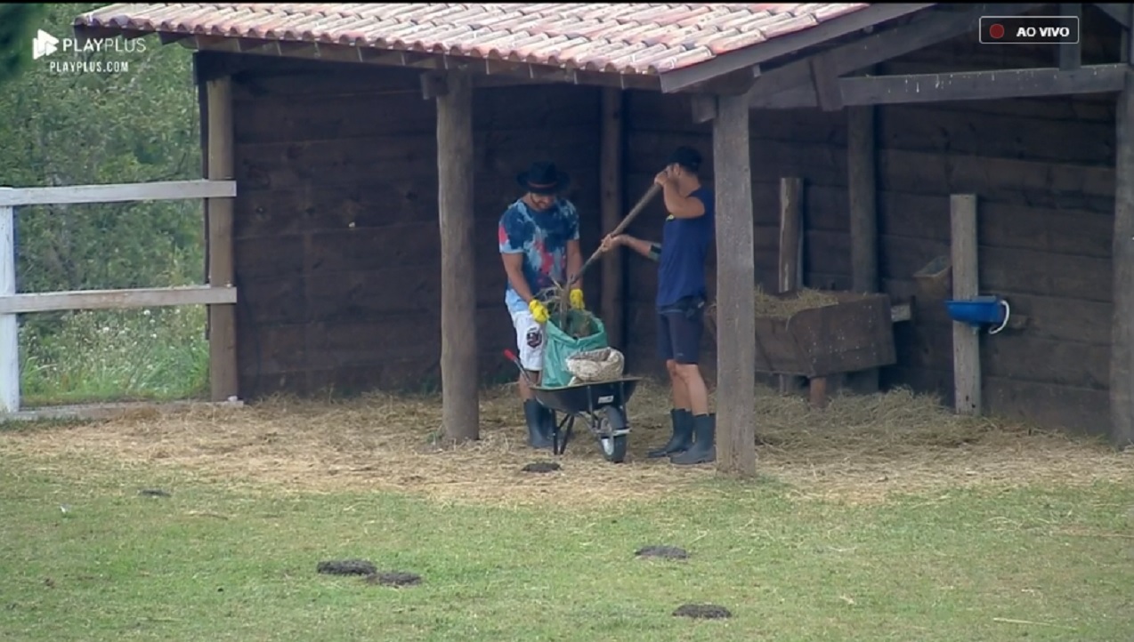 Lucas e Guilherme em A Fazenda 11