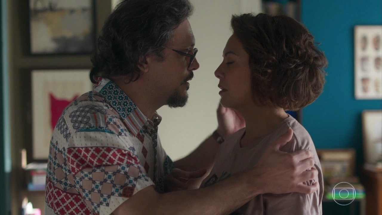 Mario (Lúcio Mario Filho) e Nana (Fabíula Nascimento) em Bom Sucesso