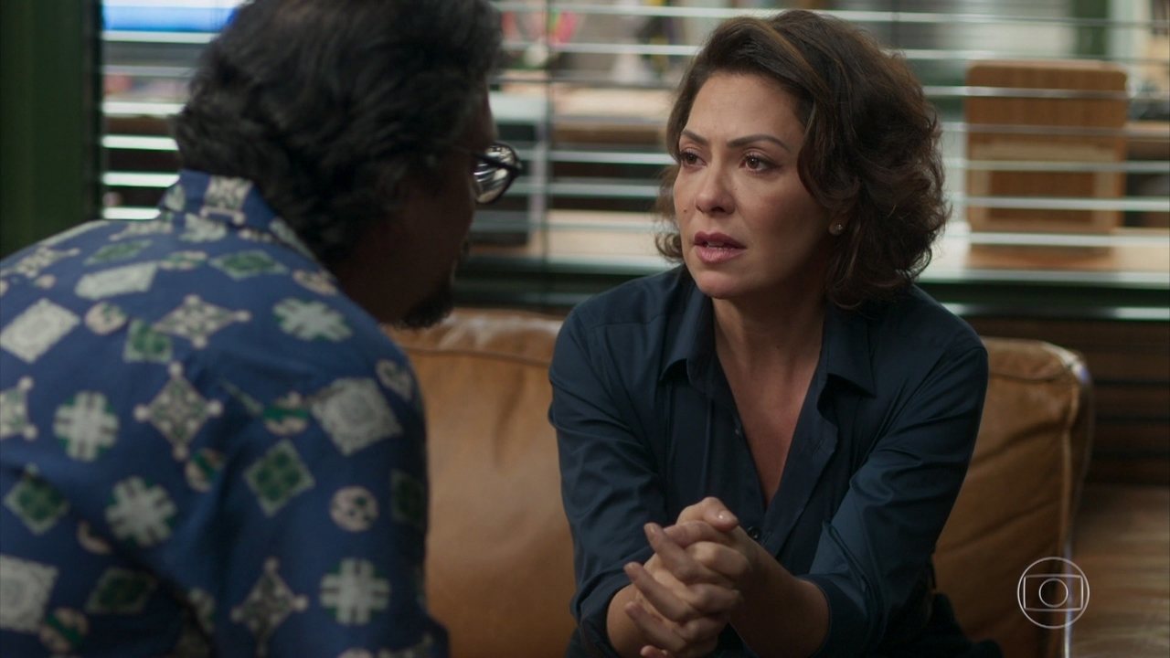 Mario (Lúcio Mauro Filho) e Nana (Fabiula Nascimento) em Bom Sucesso