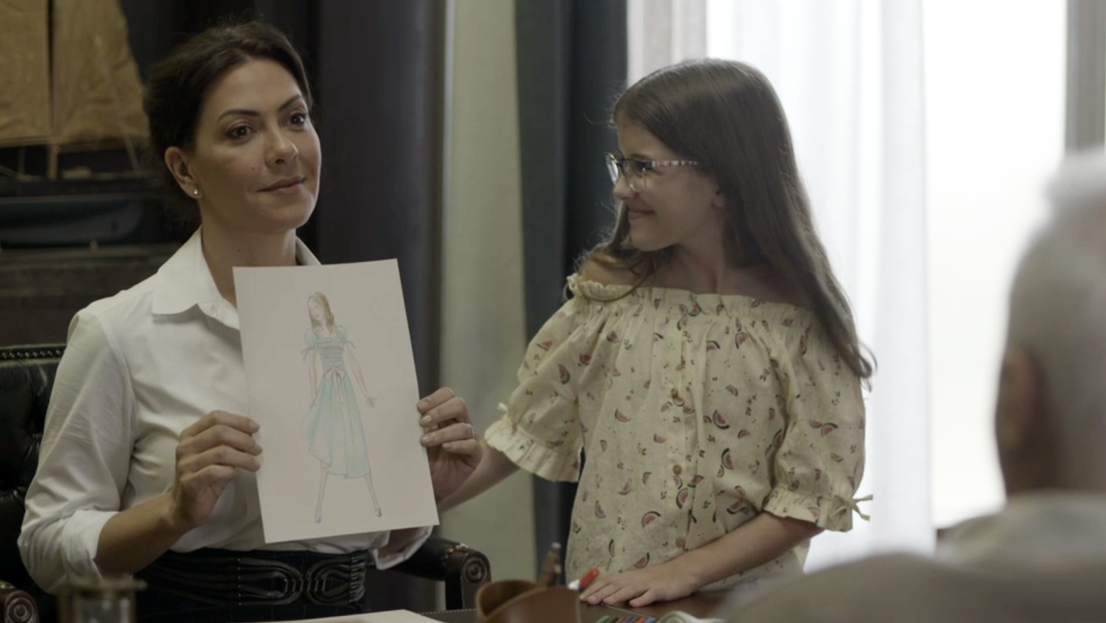 Nana (Fabiula Nascimento) e Sofia (Valentina Vieira) em Bom Sucesso