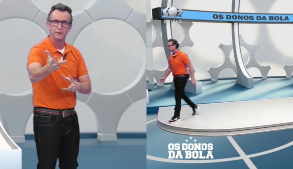 Neto, apresentador de Os Donos da Bola