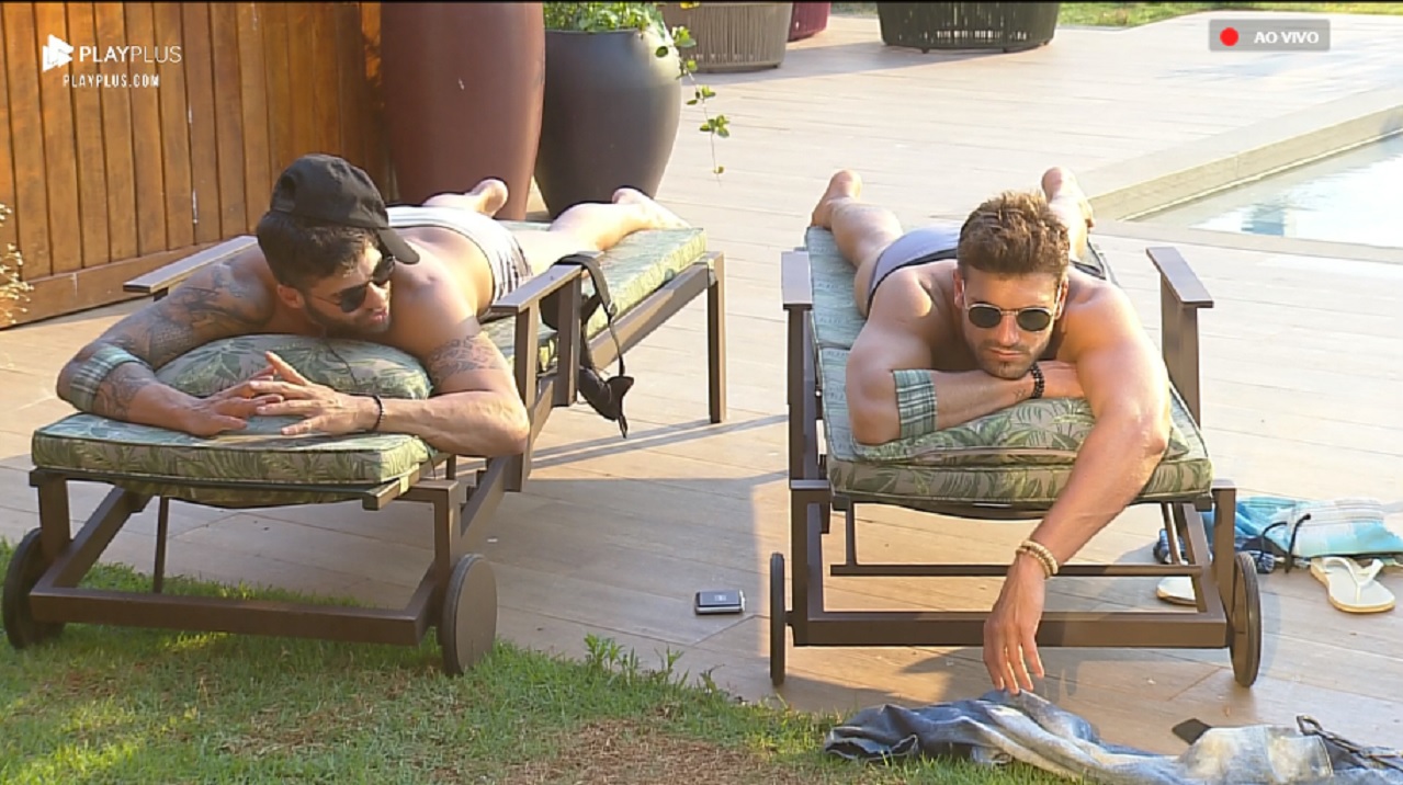 Netto e Guilherme em A Fazenda 11
