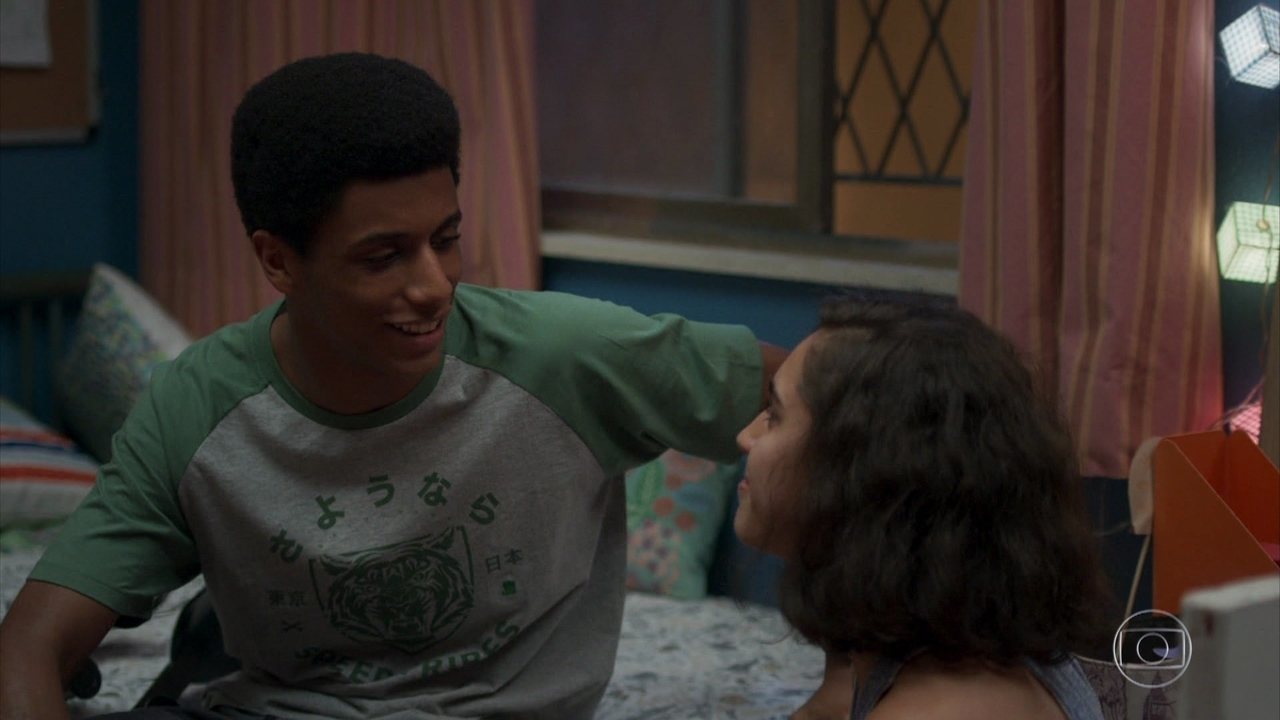 Patrick (Caio Cabral) e Gabriela (Giovanna Coimbra) em Bom Sucesso