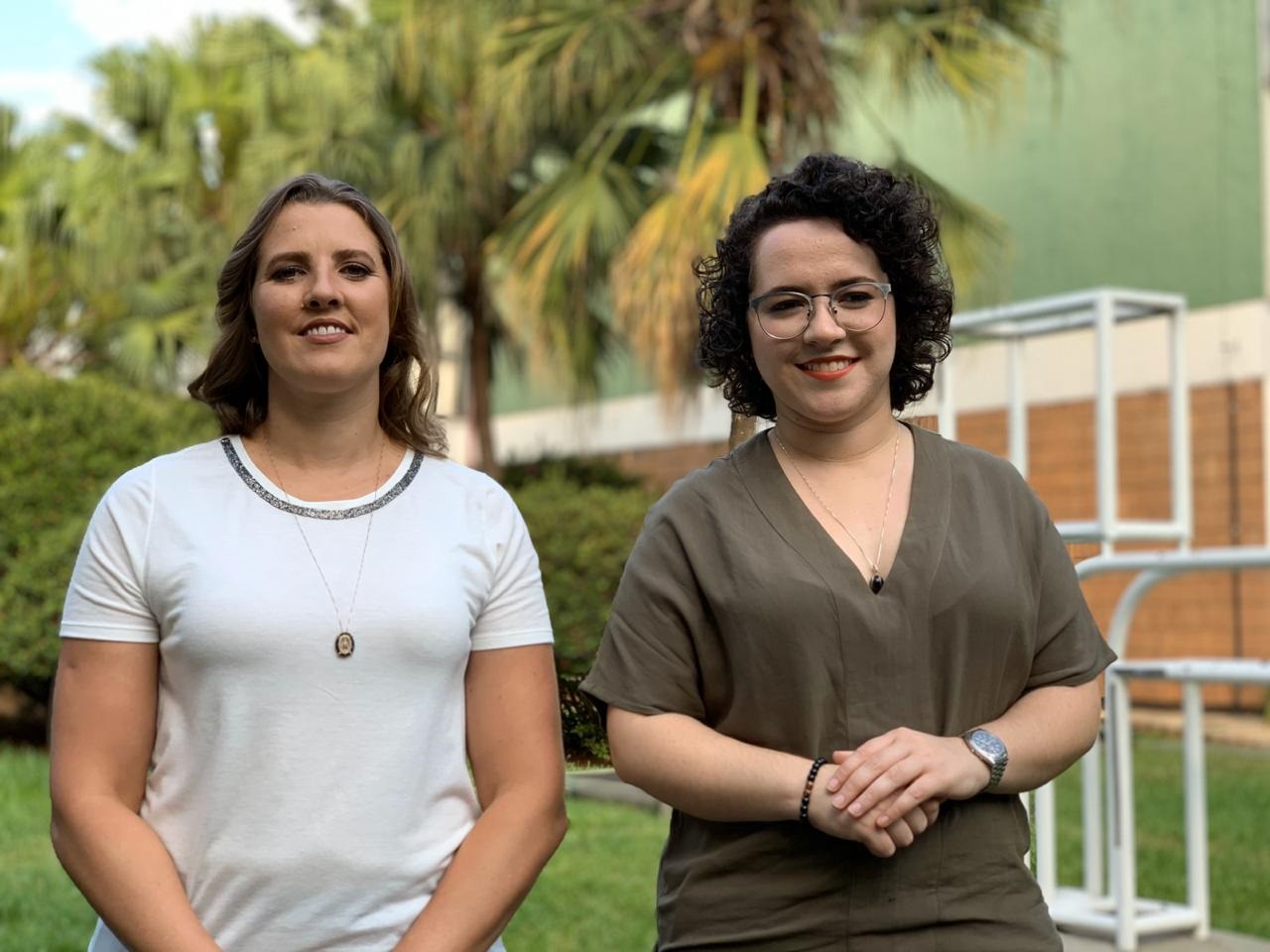 Thais Picarte e Natália Lara