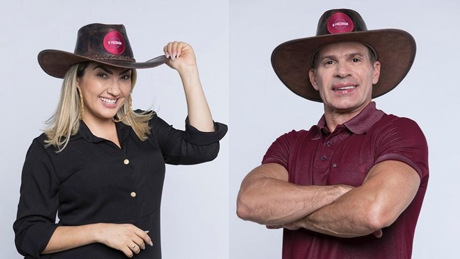 Thayse e Túlio em A Fazenda
