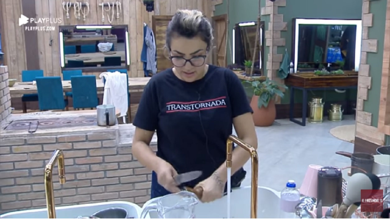 Thayse Teixeira em A Fazenda 11