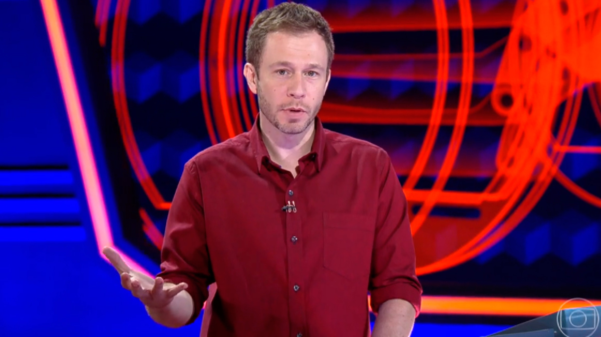 Tiago Leifert, apresentador do BBB