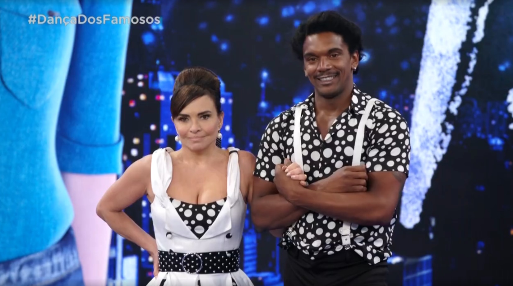 Luiza Tomé no Dança dos Famosos.