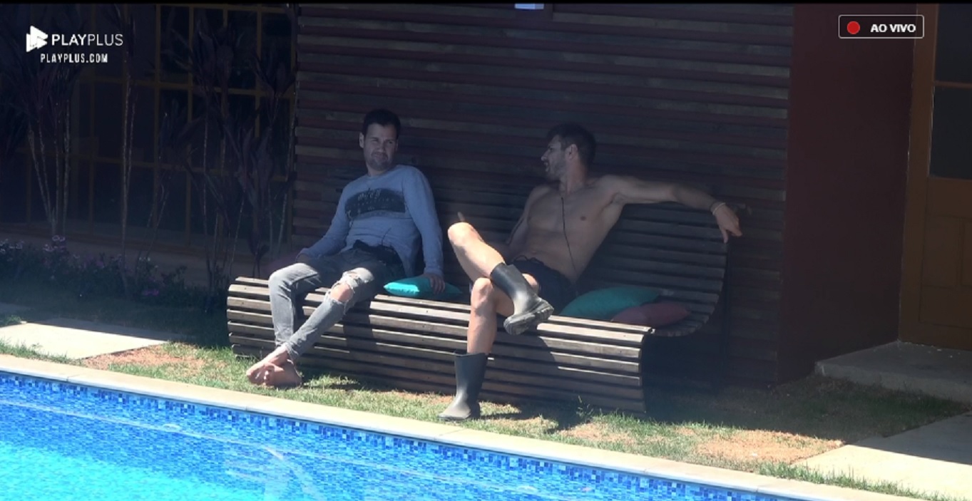Viny Vieira e Guilherme Leão em A Fazenda 11