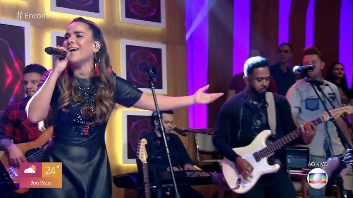 Wanessa Camargo no Encontro com Fátima Bernardes