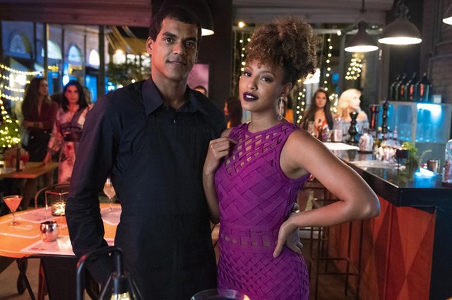 Yuri (Marcello Melo Jr) e Gisele (Sheron Menezzes) de Bom Sucesso